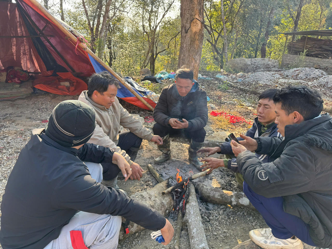 Hoa đào, hoa lan Tây Bắc rộn ràng xuống phố đón Tết