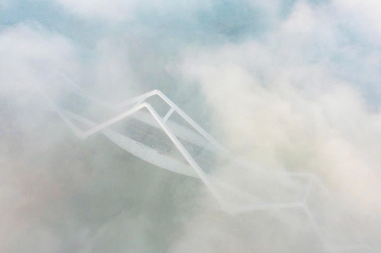 Thành phố Lào Cai - Ngày mây ngang qua phố