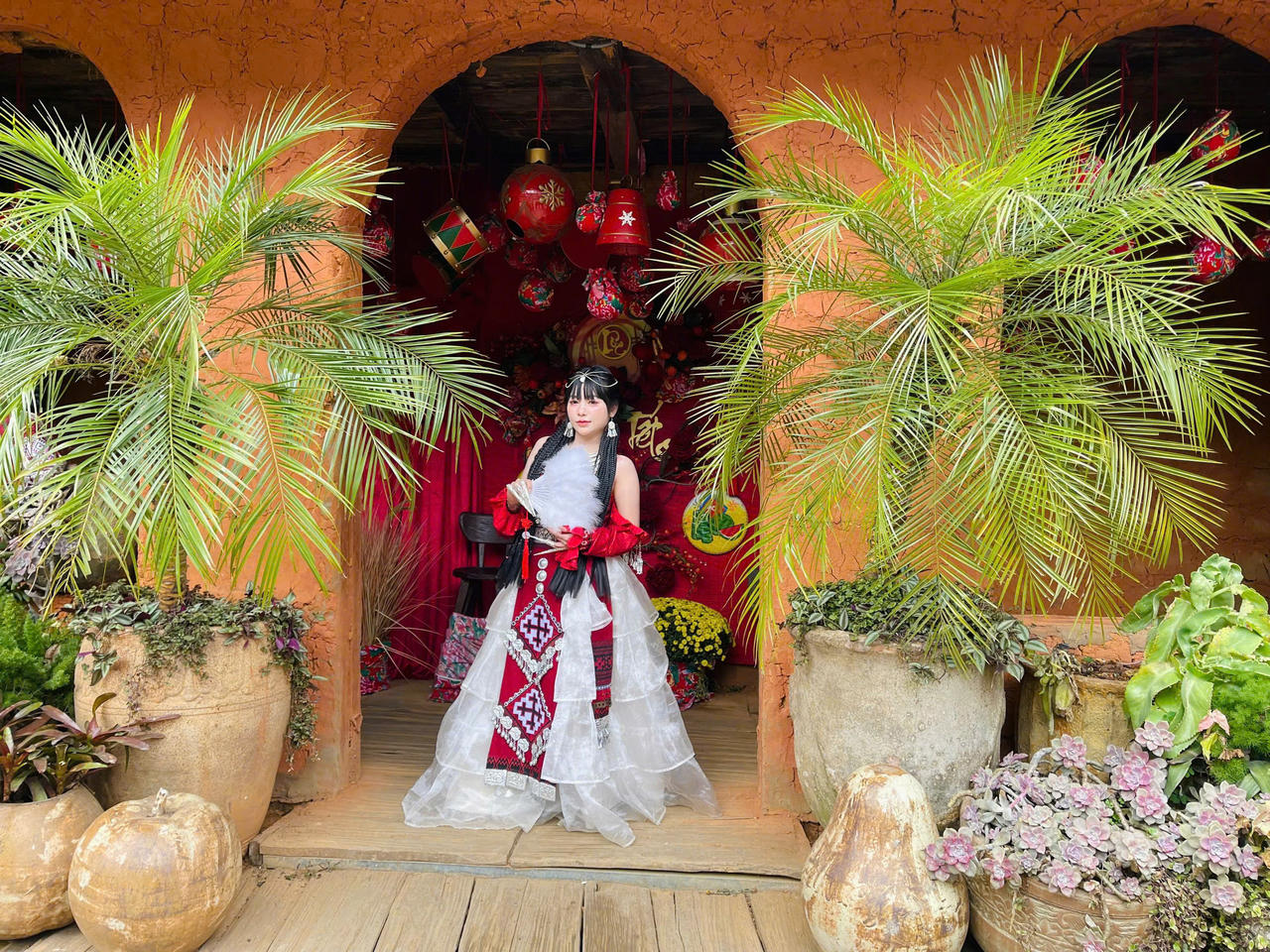 Bản Cát Cát - Điểm du xuân lý tưởng cho du khách yêu thích khám phá bản sắc Dân tộc