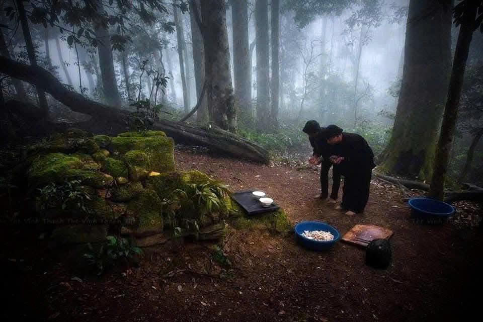 Lễ cúng thần rừng và thần nước của người Hà Nhì trên cao nguyên Y Tý