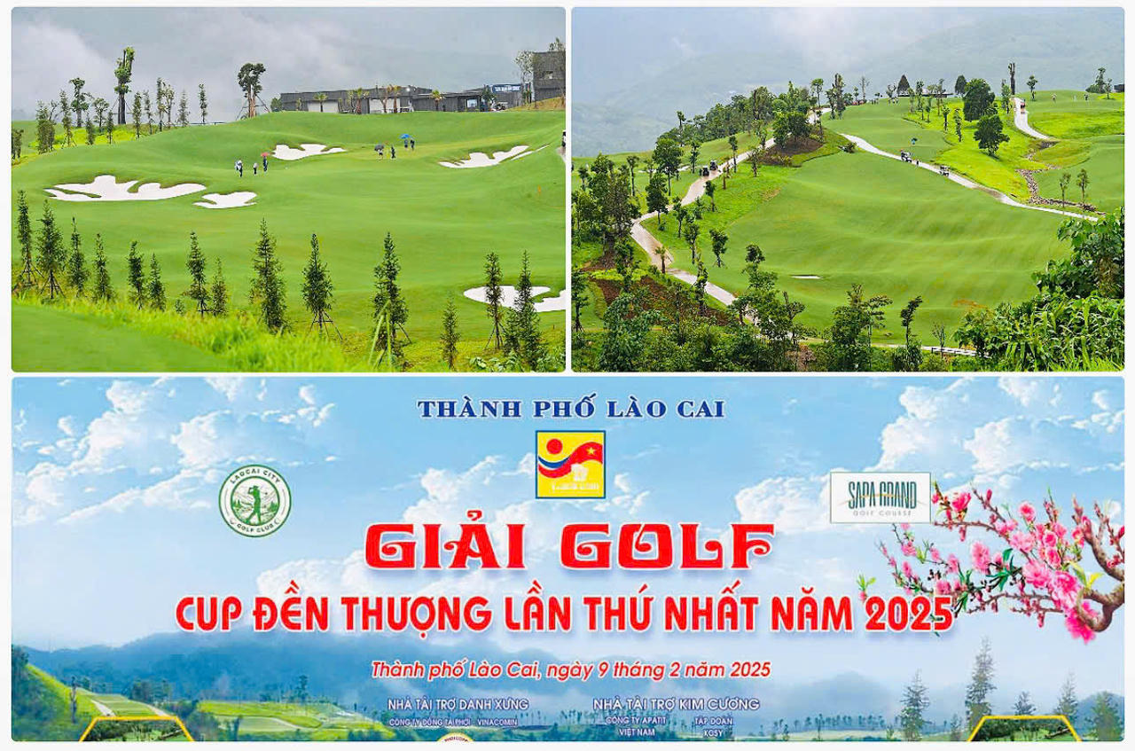 Lào Cai lần đầu tiên tổ chức Giải Golf lễ hội Đền Thượng