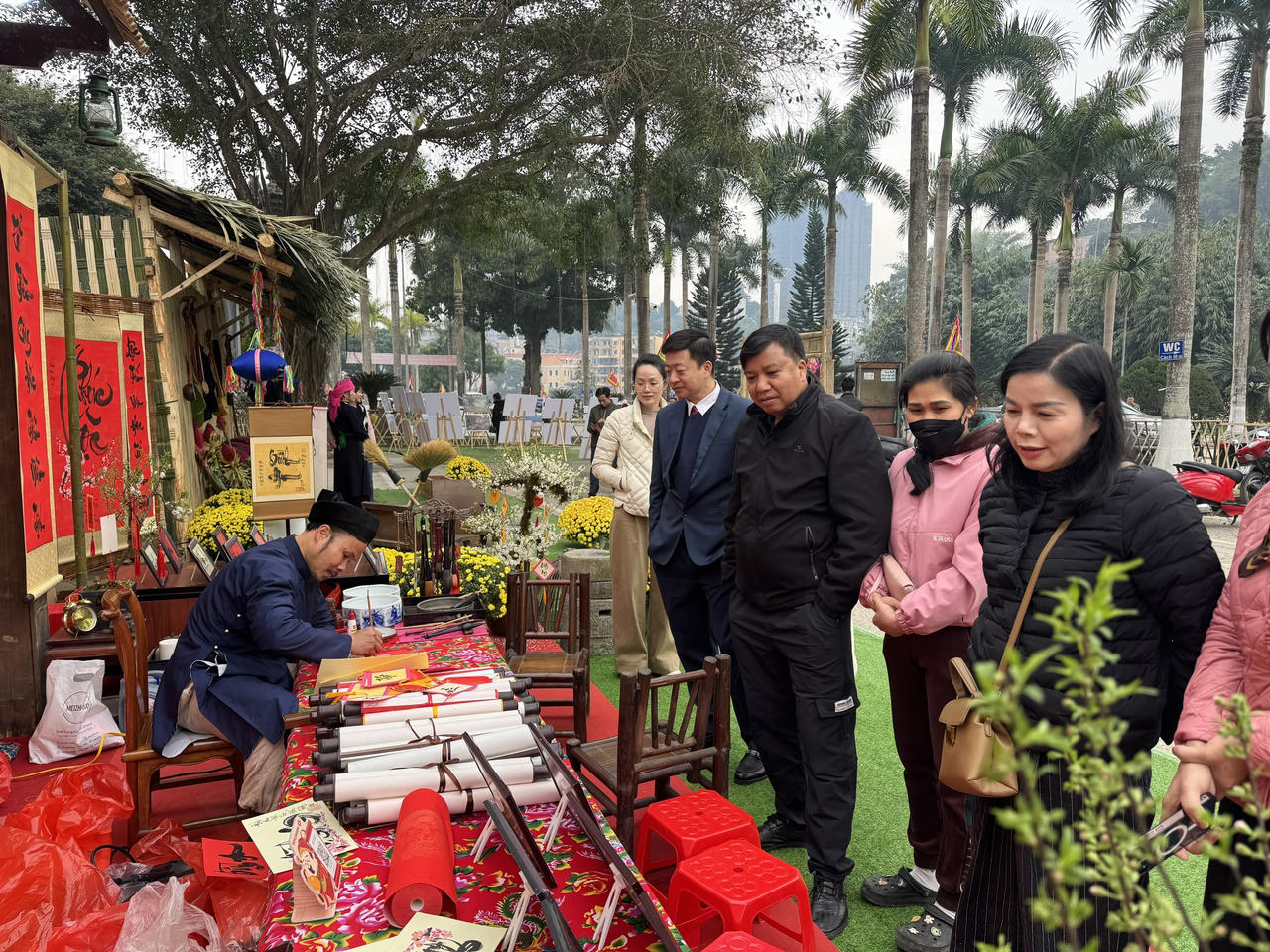 Không gian văn hóa Việt tại Lễ hội Đền Thượng Lào Cai thu hút đông đảo du khách