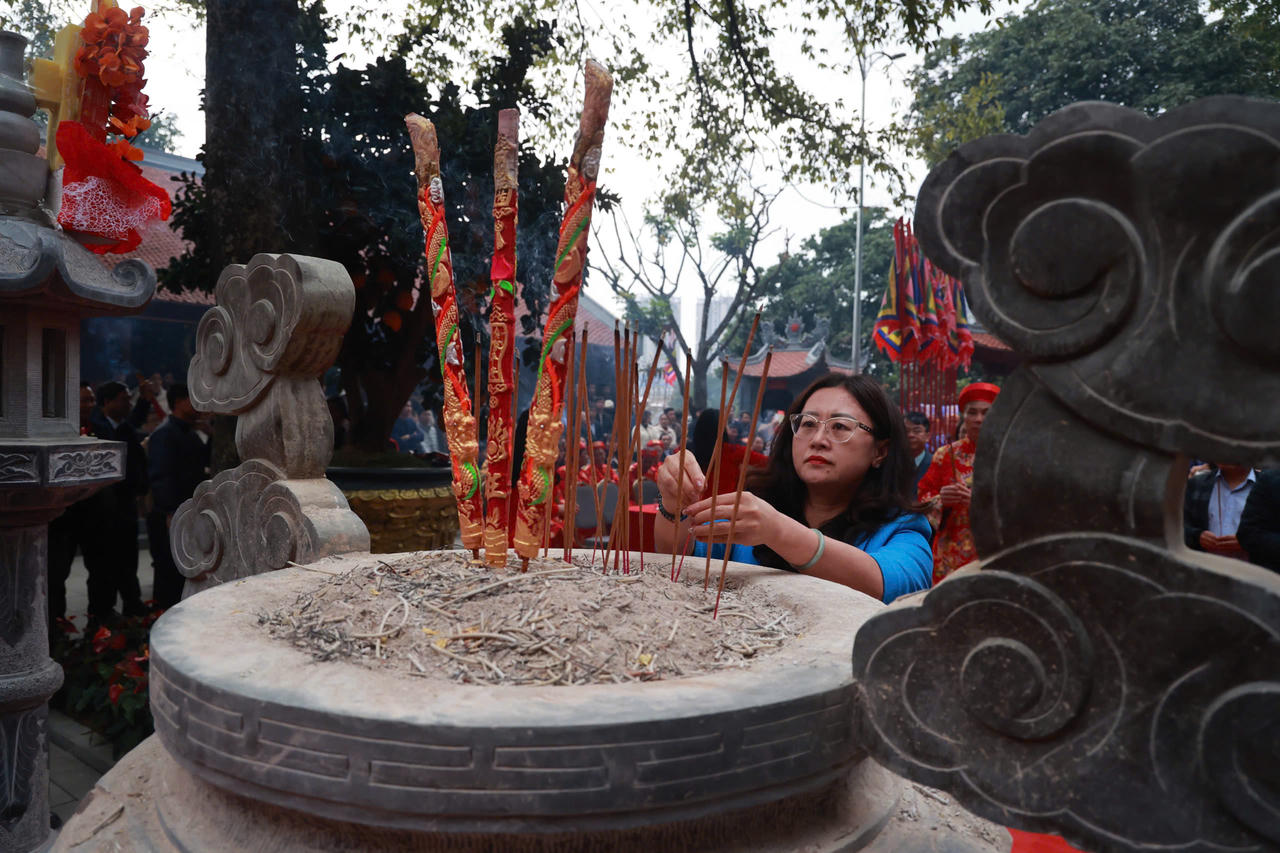 Lễ tế dân gian tại Lễ hội đền Thượng năm 2025