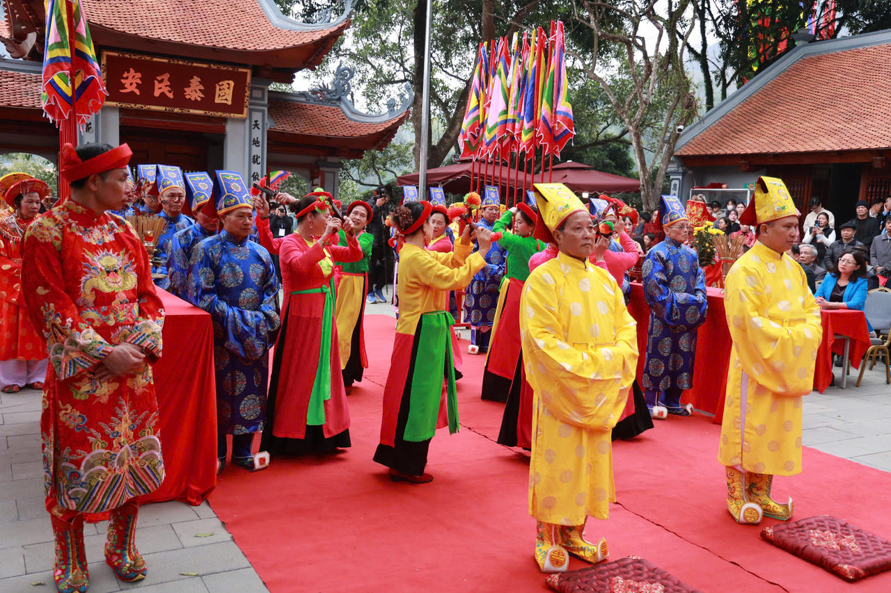 Lễ tế dân gian tại Lễ hội đền Thượng năm 2025