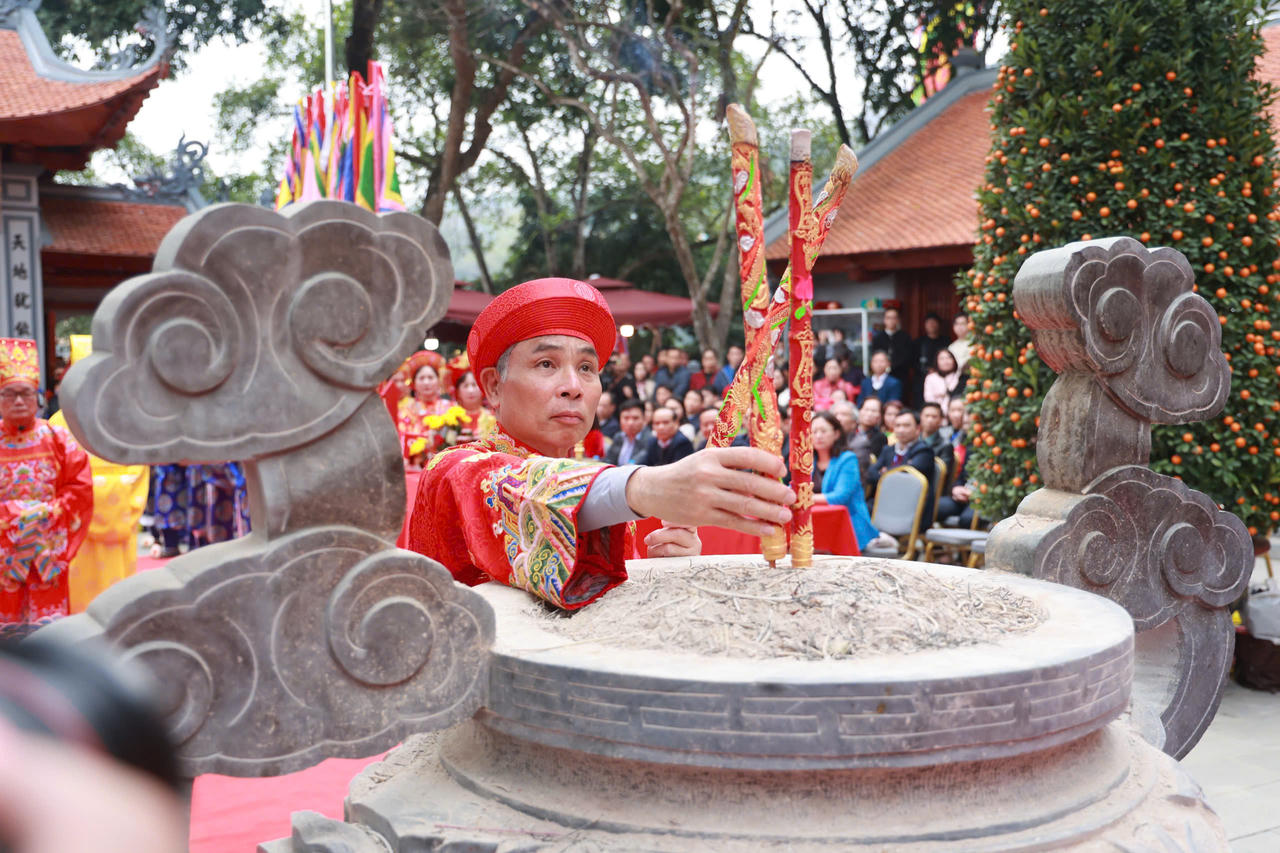 Lễ tế dân gian tại Lễ hội đền Thượng năm 2025