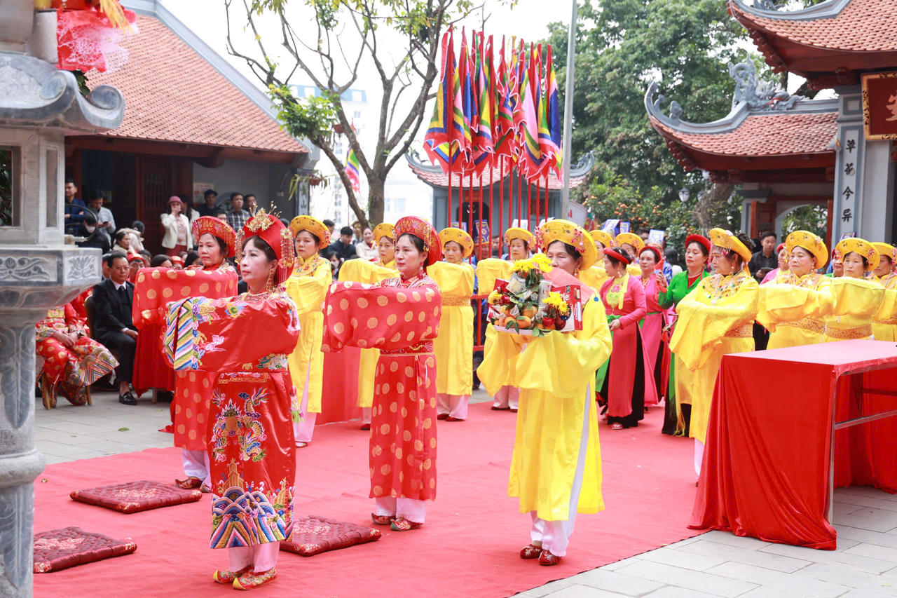 Lễ tế dân gian tại Lễ hội đền Thượng năm 2025