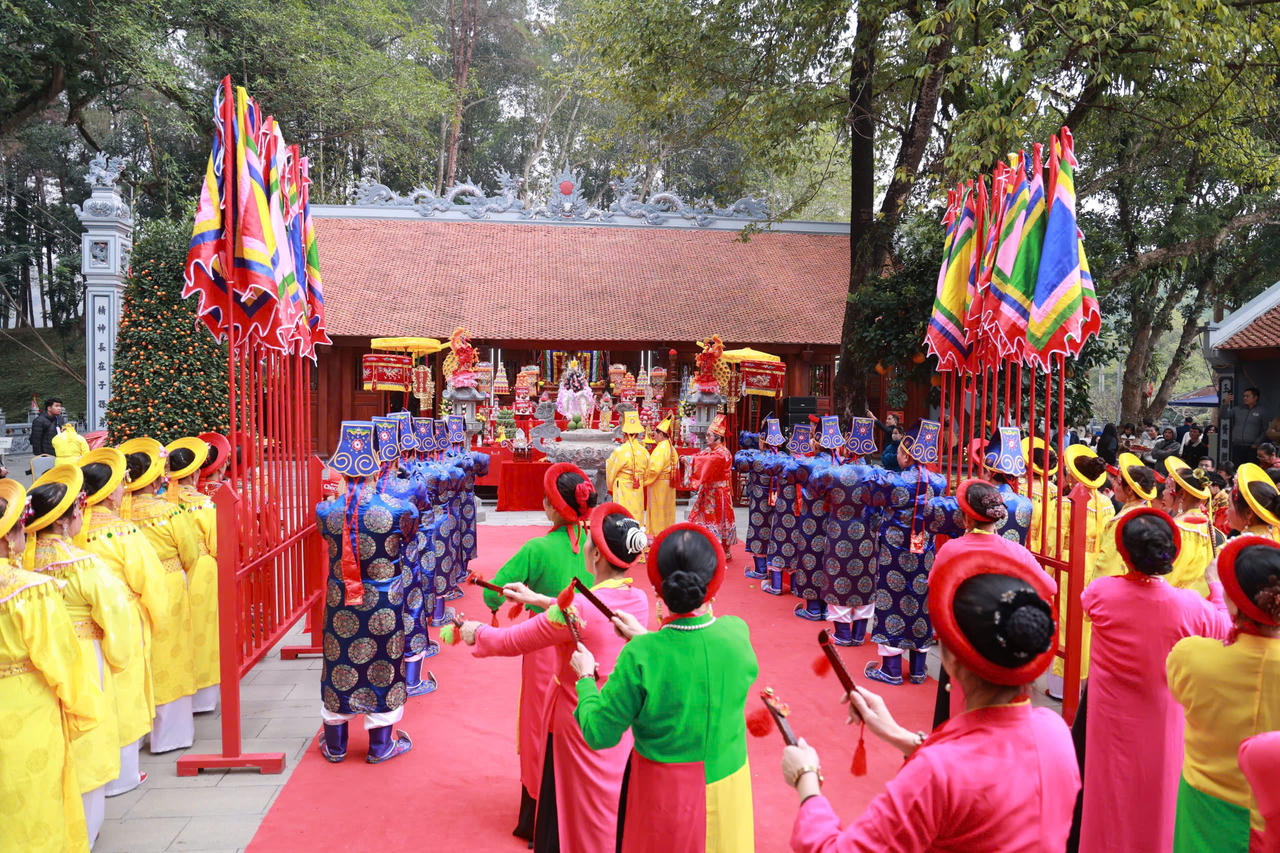 Lễ tế dân gian tại Lễ hội đền Thượng năm 2025