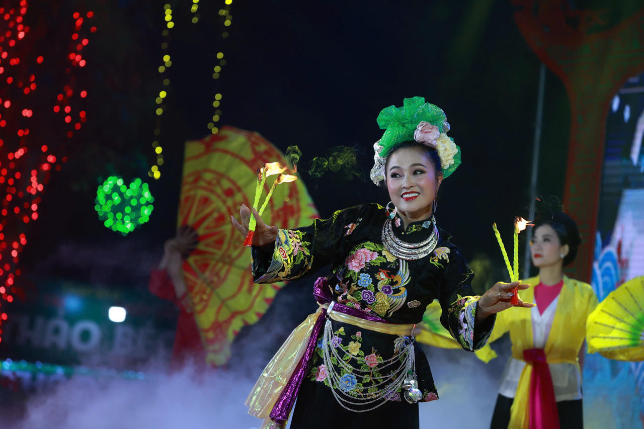 Chương trình nghệ thuật đặc sắc tại Lễ hội Đền Cô Tân An năm 2025