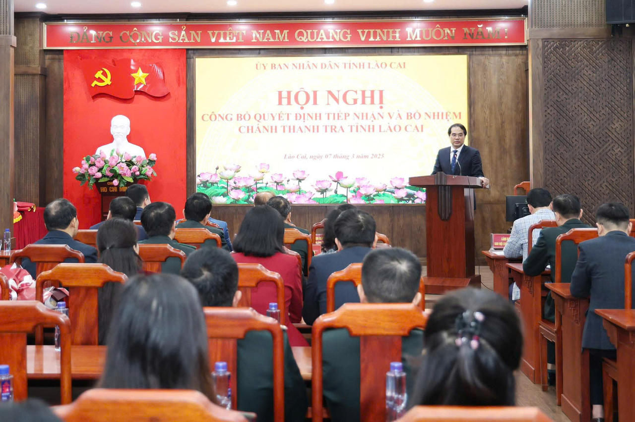  Bí thư huyện ủy 8X nhận nhiệm vụ mới tại Thanh tra tỉnh Lào Cai