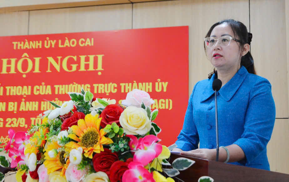 Bàn giải pháp xử lý hậu quả thiên tai tại phường Pom Hán