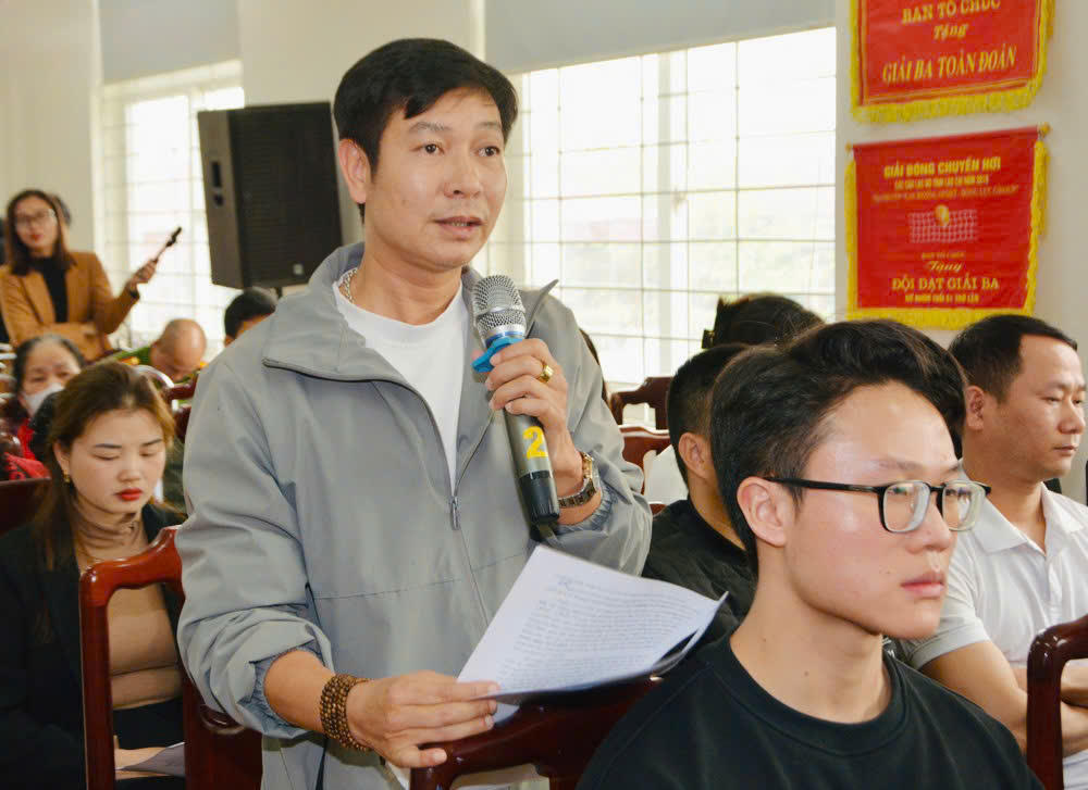 Bàn giải pháp xử lý hậu quả thiên tai tại phường Pom Hán