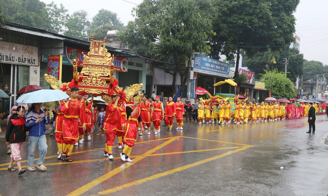 Khai hội đền Mẫu Trịnh Tường năm 2025