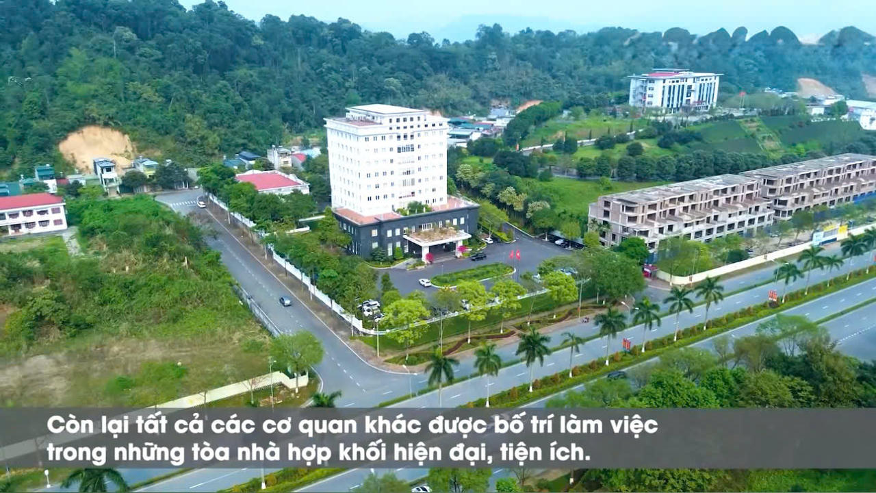 Trụ sở làm việc của các cơ quan tỉnh Lào Cai