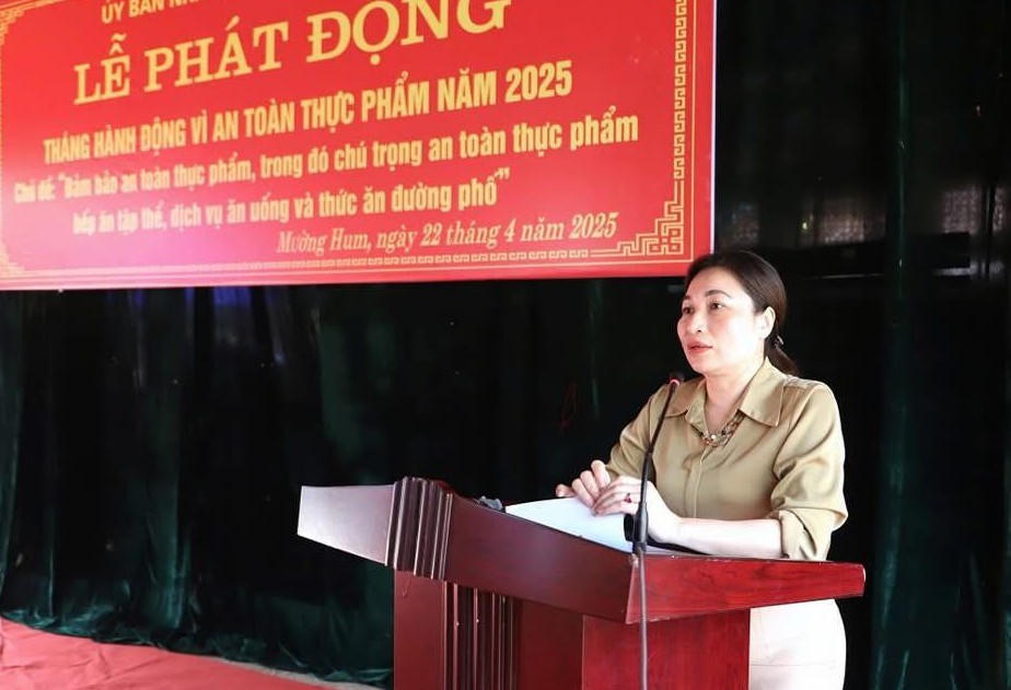 Bát Xát phát động "Tháng hành động vì an toàn thực phẩm năm 2025"