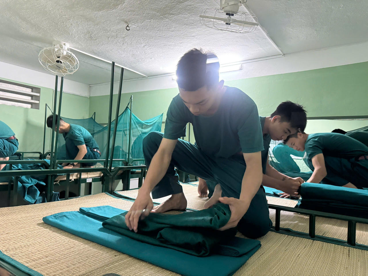 Trung đội dân quân thường trực thành phố Lào Cai sau hơn 4 tháng ra mắt