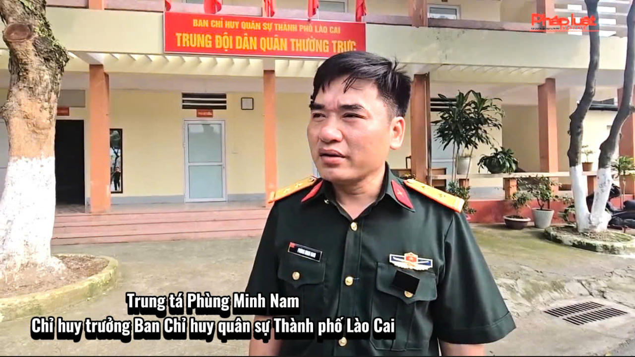 Trung đội dân quân thường trực thành phố Lào Cai sau hơn 4 tháng ra mắt