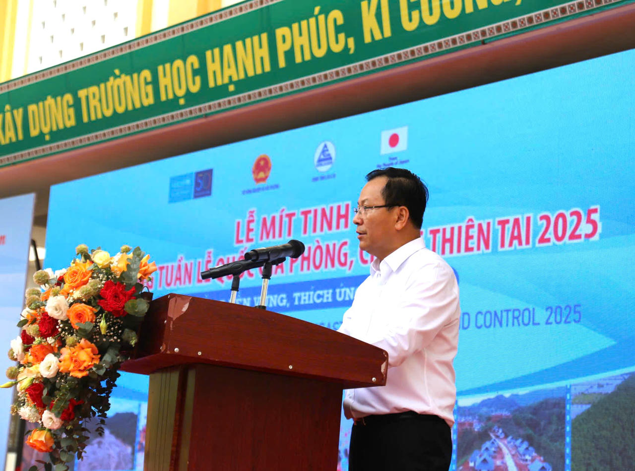 Chung tay hưởng ứng Tuần lễ Quốc gia Phòng, chống thiên tai năm 2025 