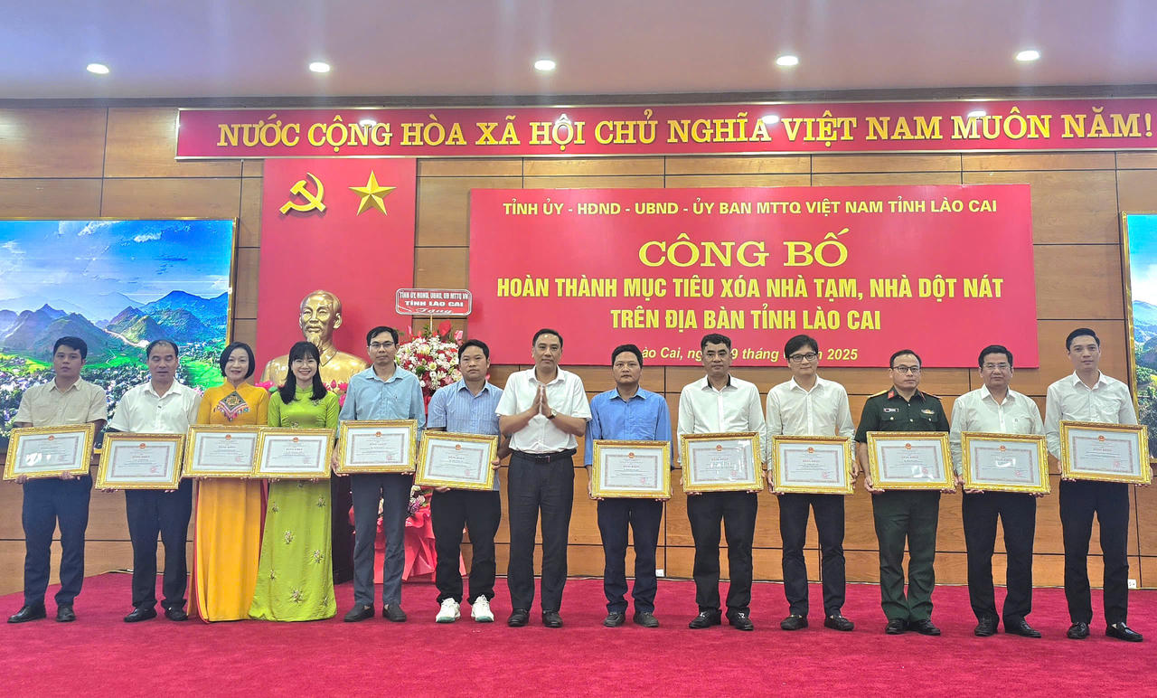 Lào Cai hoàn thành sớm mục tiêu xóa hơn 10.000 nhà tạm, nhà dột nát