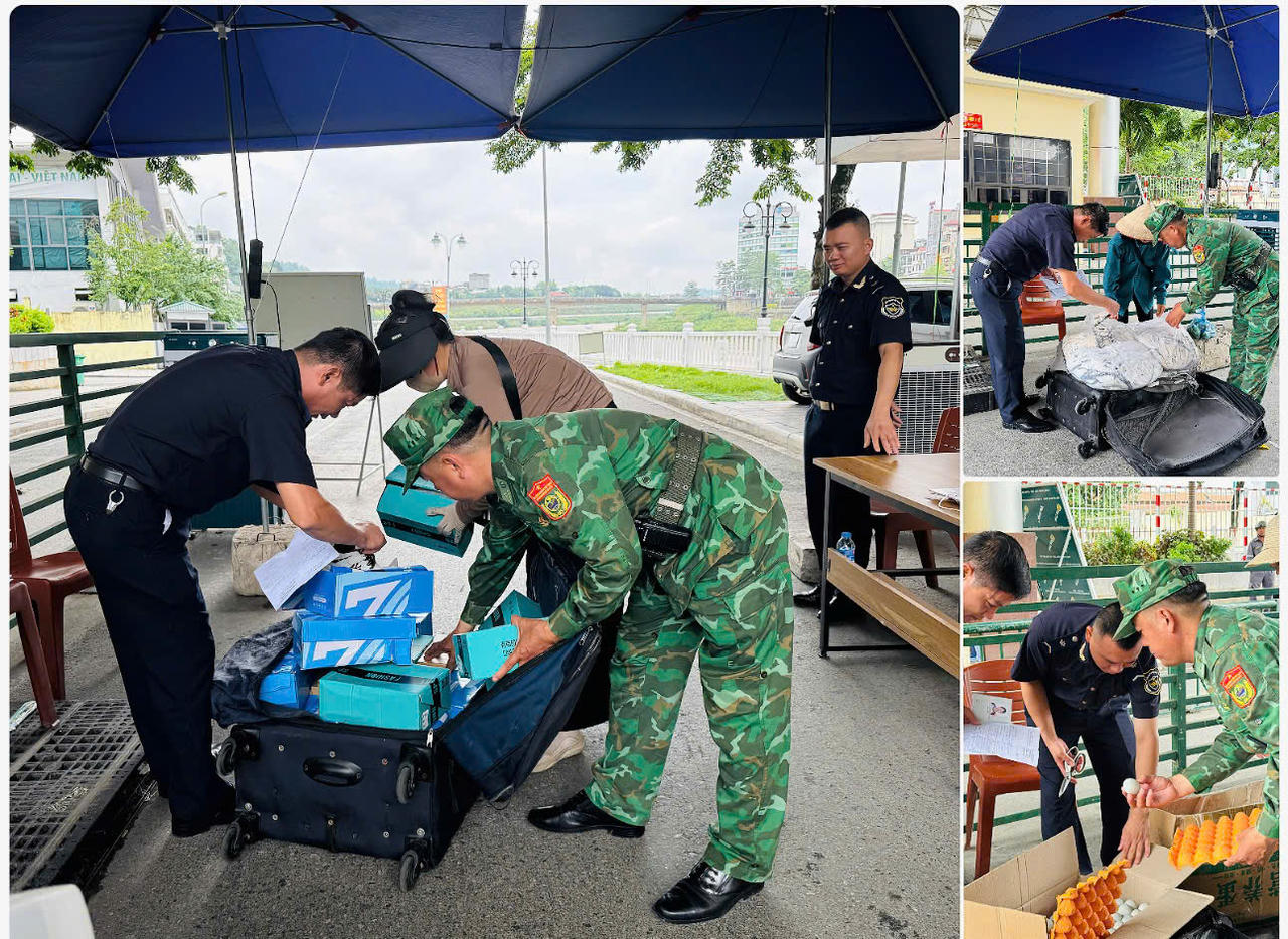  Siết chặt công tác phòng chống buôn lậu, gian lận thương mại tại cửa khẩu quốc tế Lào Cai 