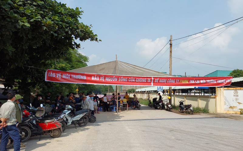 Vĩnh Phúc: Bị nghi vấn xả thải gây ô nhiễm, Công ty Prime nói gì?