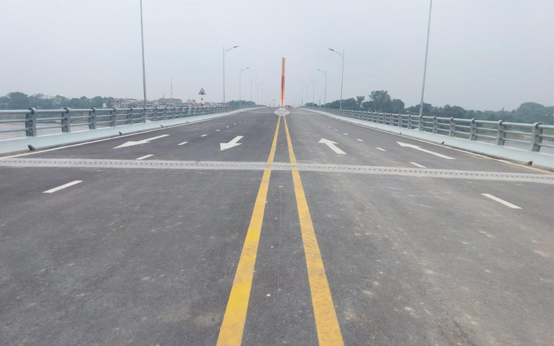  Cầu Vĩnh Phú sẽ khánh thành vào ngày 31/8