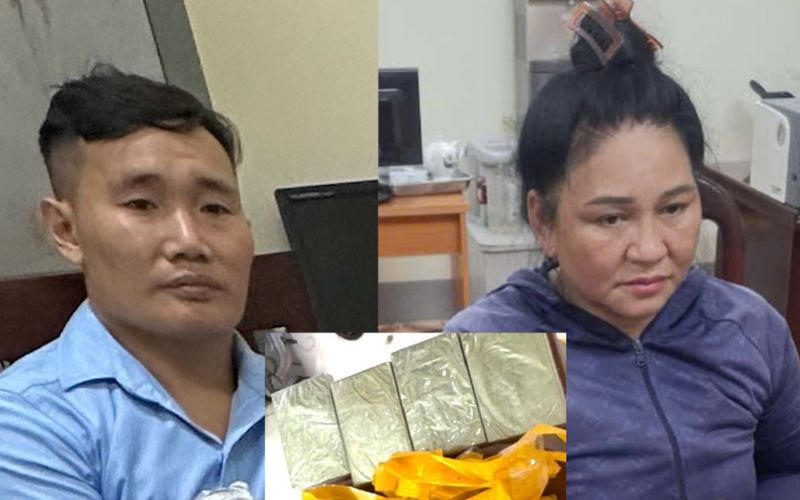 Phát hiện 4 bánh heroin được ngụy trang trong thùng táo mèo