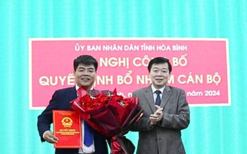 Ông Nguyễn Văn Tiến được bổ nhiệm giữ chức Giám đốc Đài Phát thanh và Truyền hình tỉnh Hòa Bình