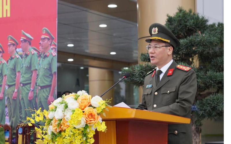 Công an Hòa Bình ra quân tấn công trấn áp tội phạm, đảm bảo an ninh trật tự dịp tết