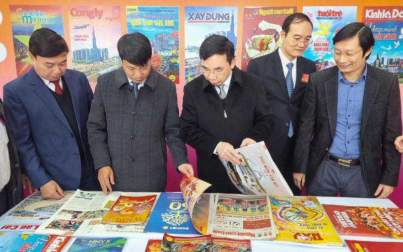 Vĩnh Phúc khai mạc Hội báo Xuân Ất Tỵ 2025