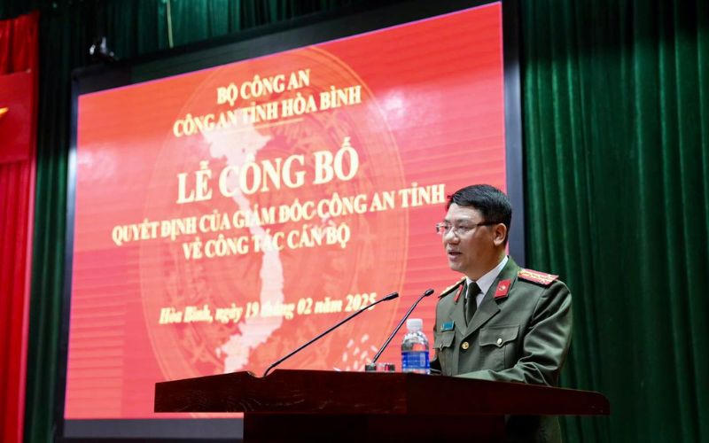 26 cán bộ Công an ở Hòa Bình xin nghỉ hưu trước tuổi