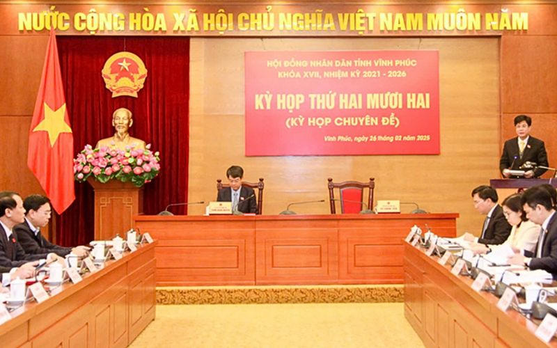 Vĩnh Phúc: Thông qua Nghị quyết phân bổ kế hoạch vốn đầu tư công năm 2025