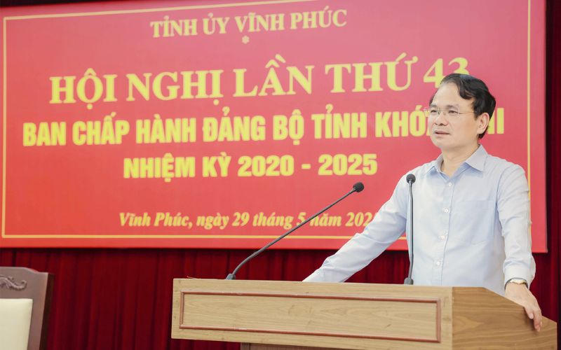 Vĩnh Phúc thông qua Đề án thành lập Đảng bộ cấp xã mới