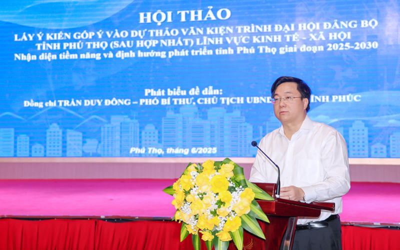 Phú Thọ định hướng trọng tâm phát triển kinh tế - xã hội đến năm 2030 với 8 nhóm nhiệm vụ
