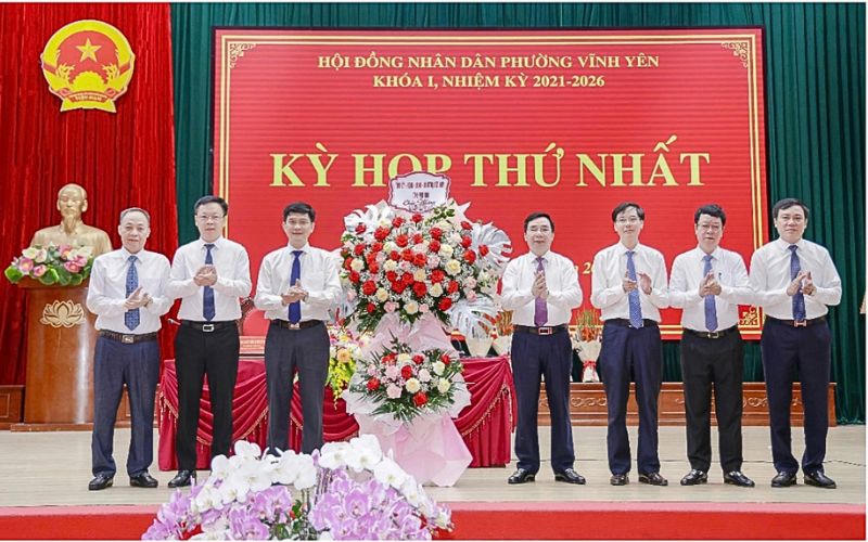 Nhiều xã, phường ở Phú Thọ tổ chức kỳ họp HĐND khóa I