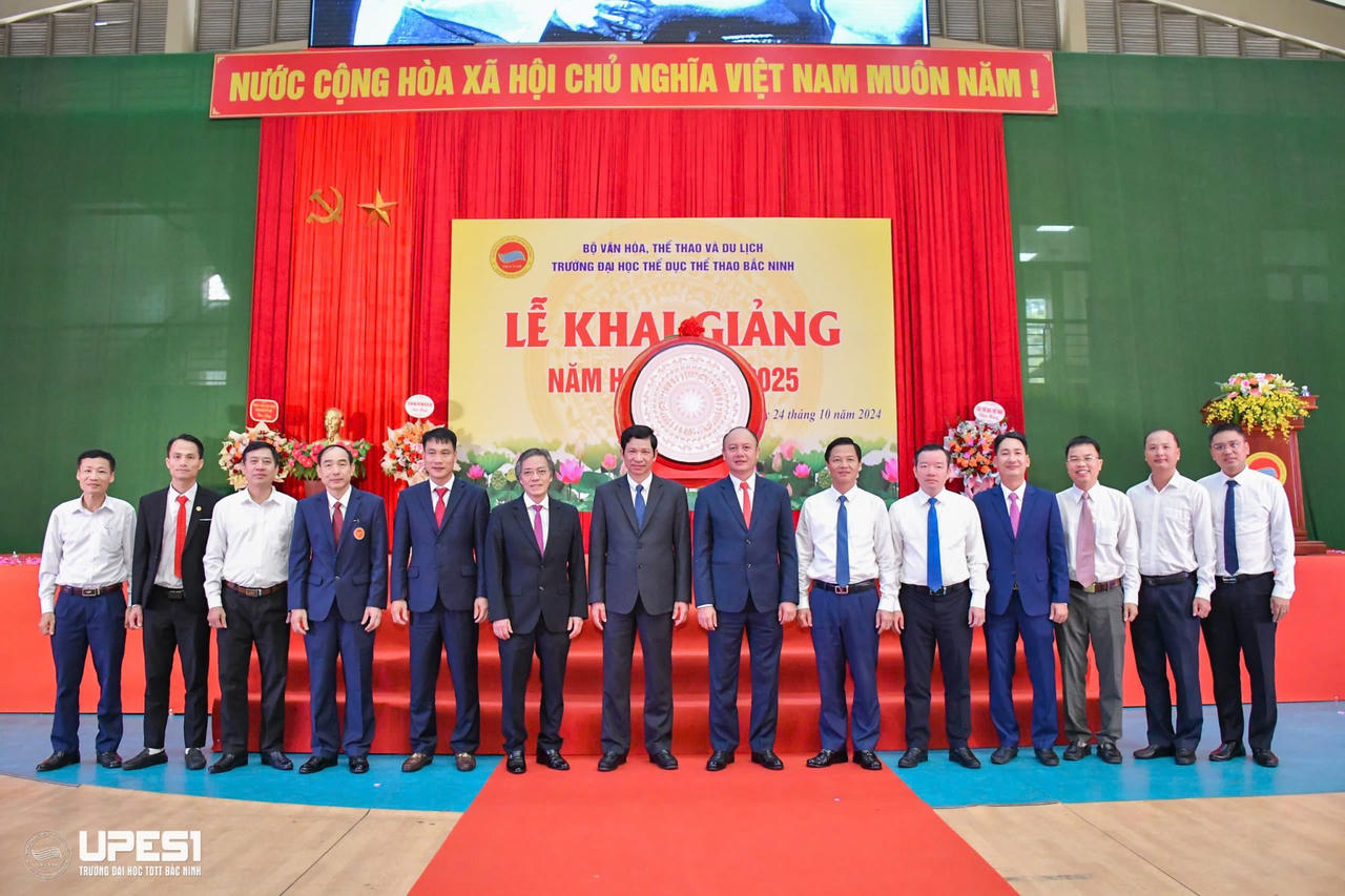 Trường Đại học Thể dục thể thao Bắc Ninh khai giảng năm học 2024 - 2025