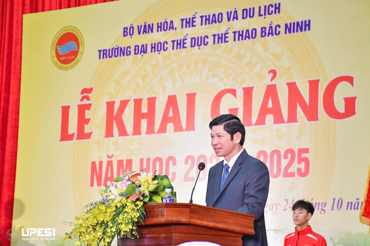 Trường Đại học Thể dục thể thao Bắc Ninh khai giảng năm học 2024 - 2025