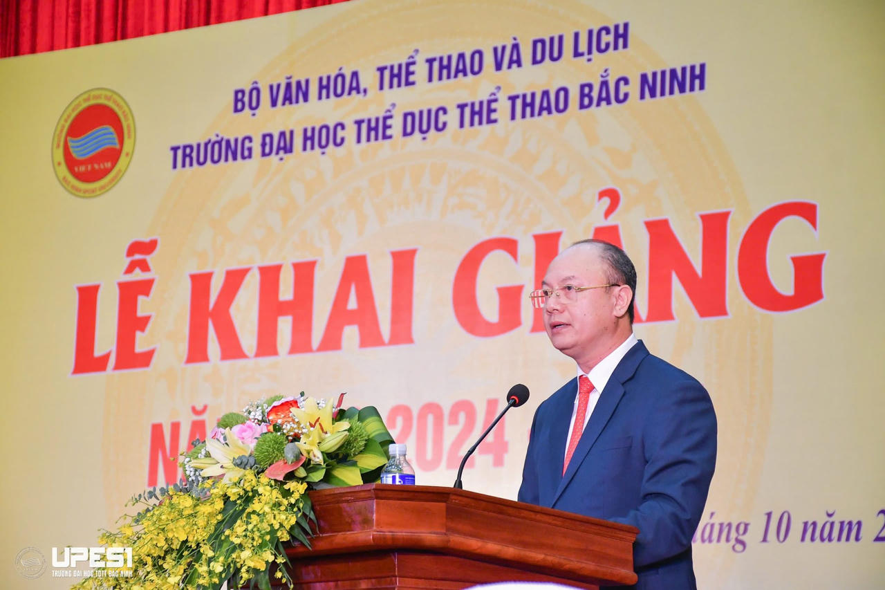 Trường Đại học Thể dục thể thao Bắc Ninh khai giảng năm học 2024 - 2025