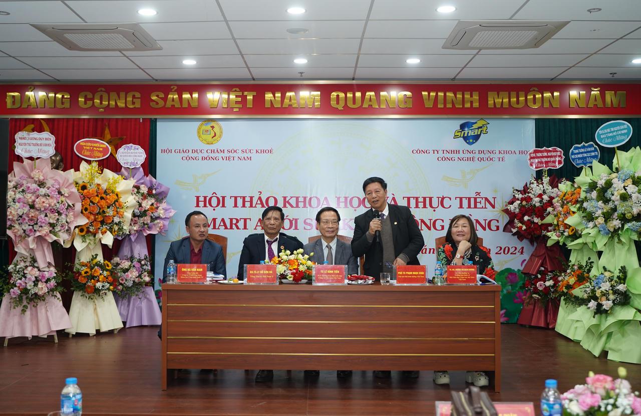 Hội thảo khoa học và thực tiễn: Smart A với sức khỏe cộng đồng