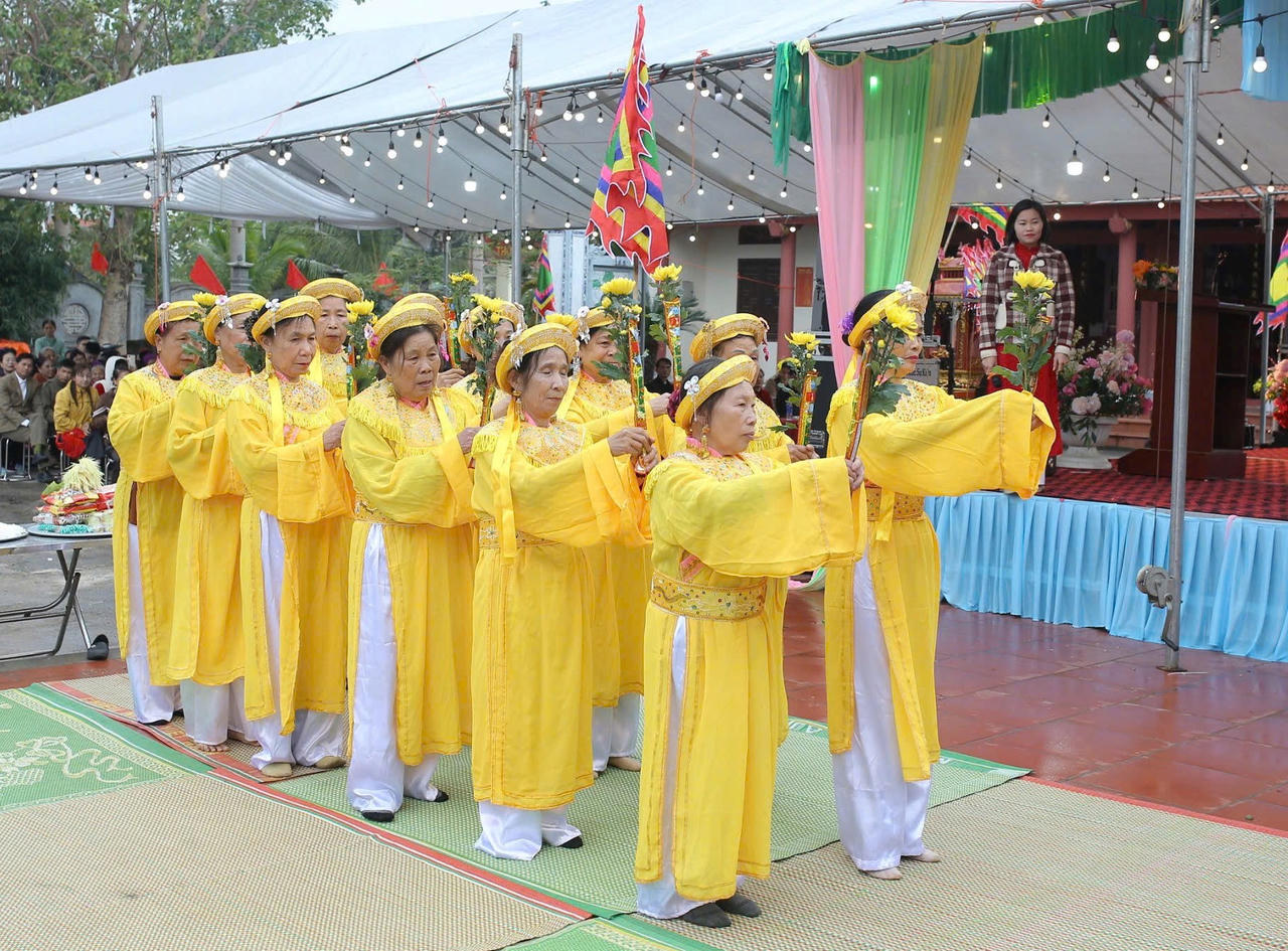 Huyện Tân Yên (Bắc Giang): Tổ chức Lễ hội truyền thống Xuân Ất Tỵ thôn Hòa An