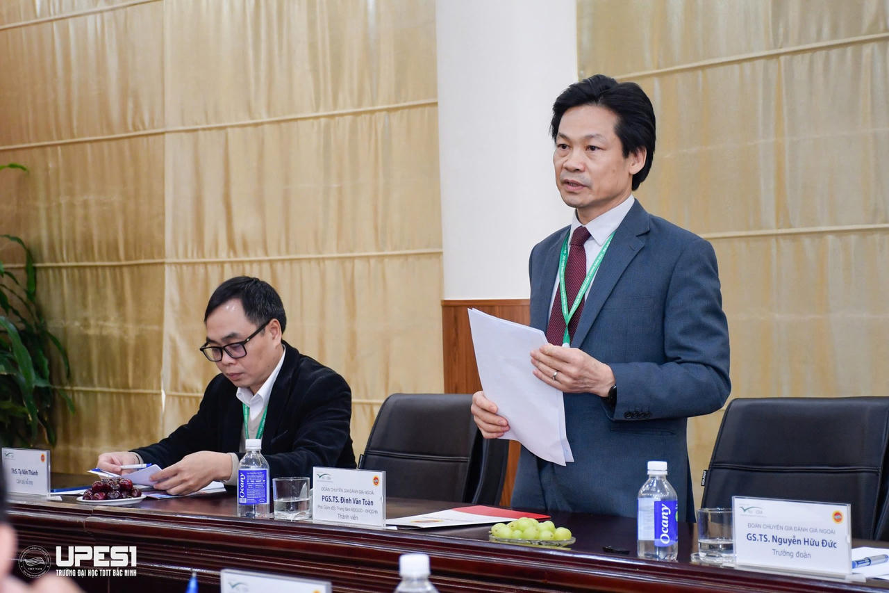 Khảo sát sơ bộ đánh giá chất lượng cơ sở giáo dục (chu kỳ 2) tại Trường Đại học TDTT Bắc Ninh