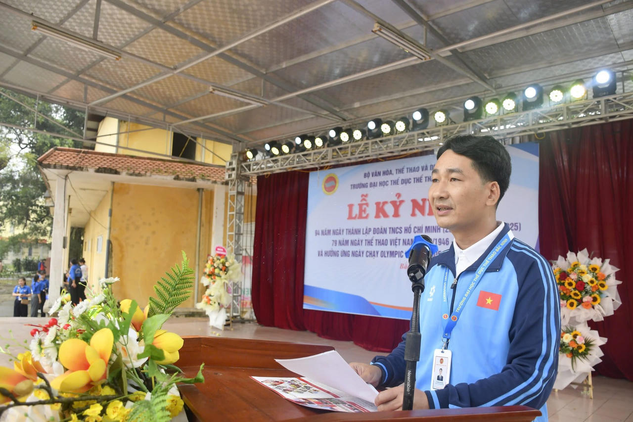 Trường Đại học TDTT Bắc Ninh tổ chức Lễ kỷ niệm 94 năm ngày thành lập Đoàn TNCS Hồ Chí Minh