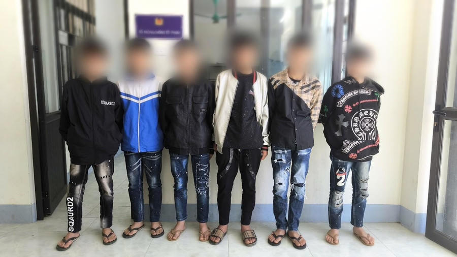 Triệu tập nhóm thanh, thiếu niên đánh người rồi tung clip lên mạng xã hội