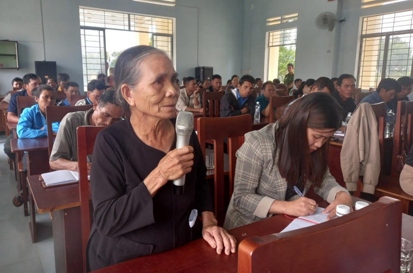 Cử tri huyện Mang Yang nêu ý kiến tâm huyết với đại biểu HĐND tỉnh Gia Lai 
