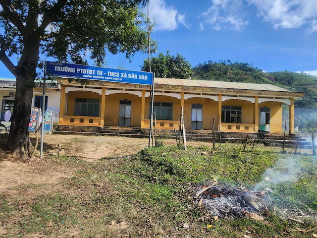2 điểm trường ở huyện Tu Mơ Rông đang bỏ trống