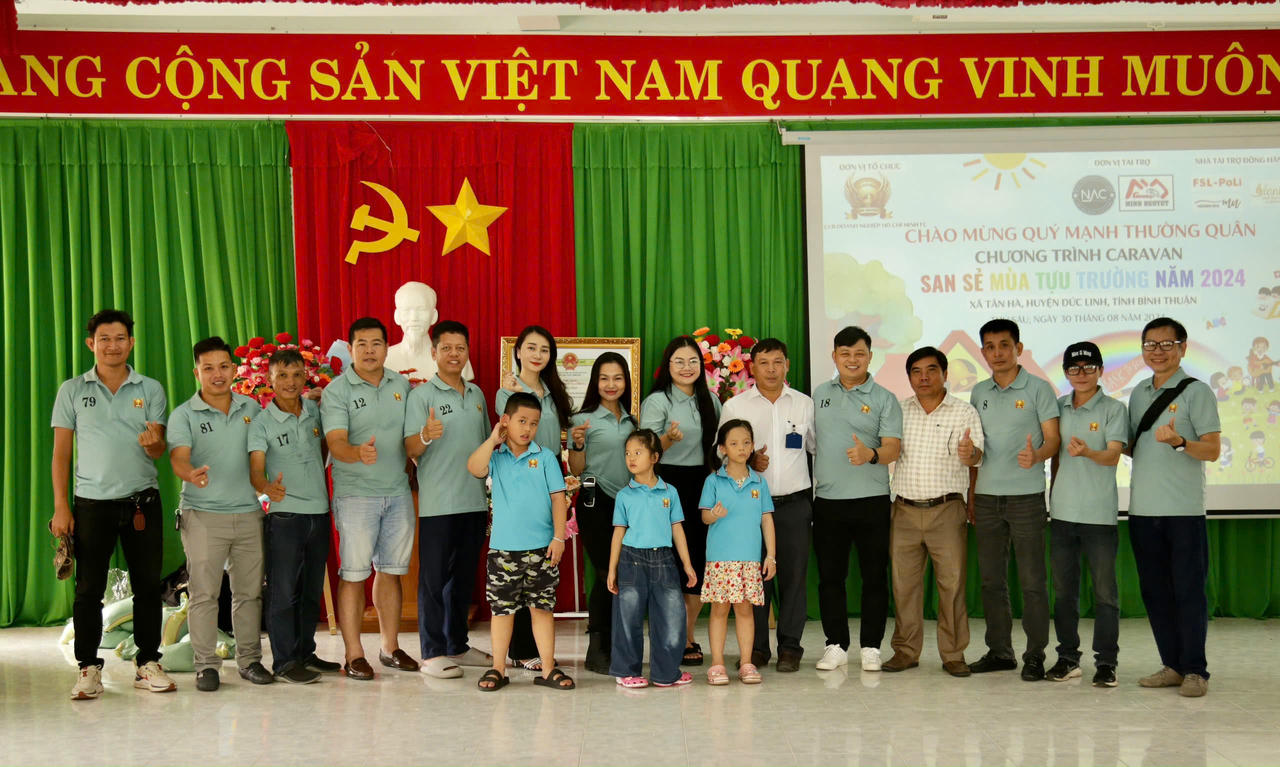 Chương trình thiện nguyện "San sẻ mùa tựu trường năm 2024"