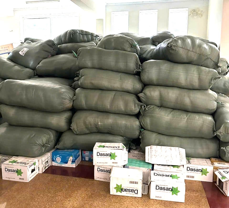 Cục An ninh nội địa, Bộ Công an trao quà cho người dân bị ảnh hưởng bão phía Bắc