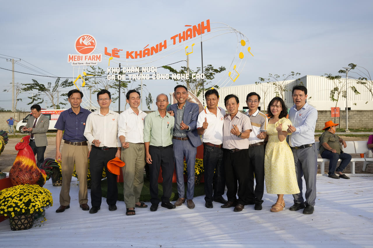 Mebi Farm - khu nuôi gà đẻ trứng công nghệ cao lớn nhất tỉnh Bình Thuận