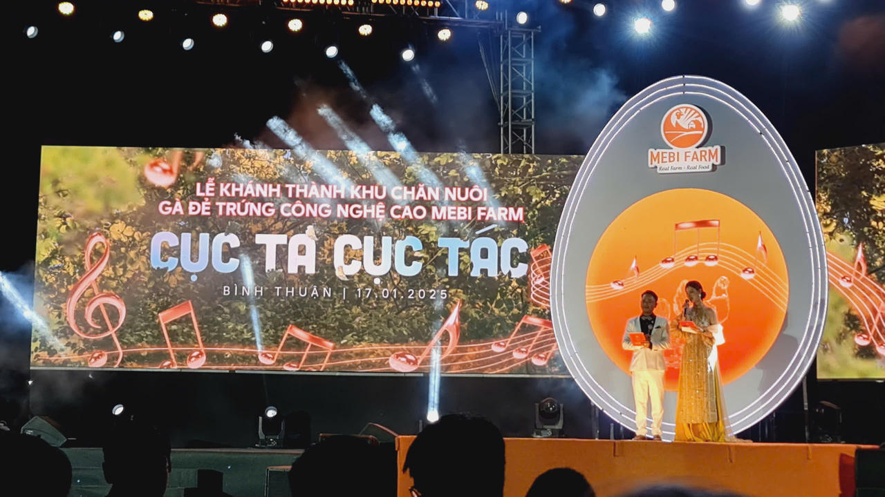 Mebi Farm - khu nuôi gà đẻ trứng công nghệ cao lớn nhất tỉnh Bình Thuận