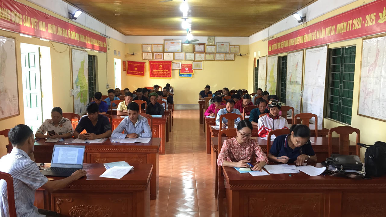 Xã Xín Mần làm tốt công tác tuyên truyền, phổ biến pháp luật cho mọi người dân đặc biệt là đồng bào dân tộc thiểu số