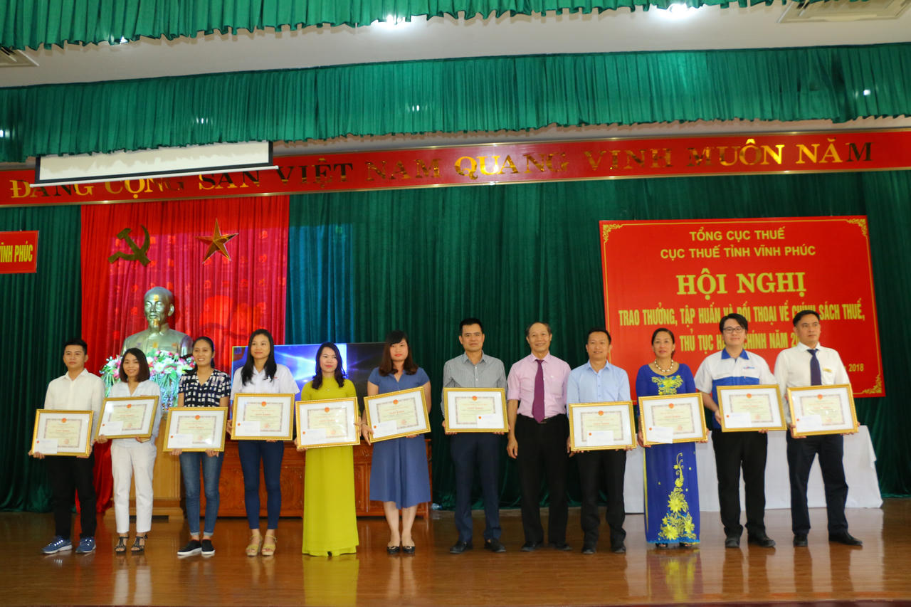 Ngành Thuế Vĩnh Phúc tích cực triển khai cải cách thủ tục hành chính